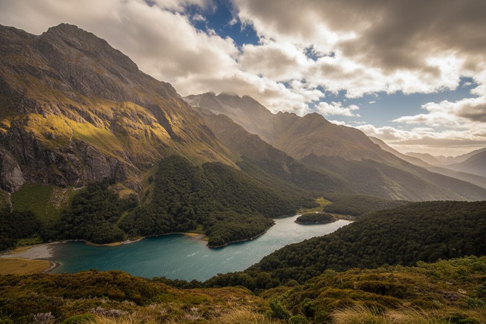 Routeburn Track to Lake Mackenzie, Fiordland National Park
