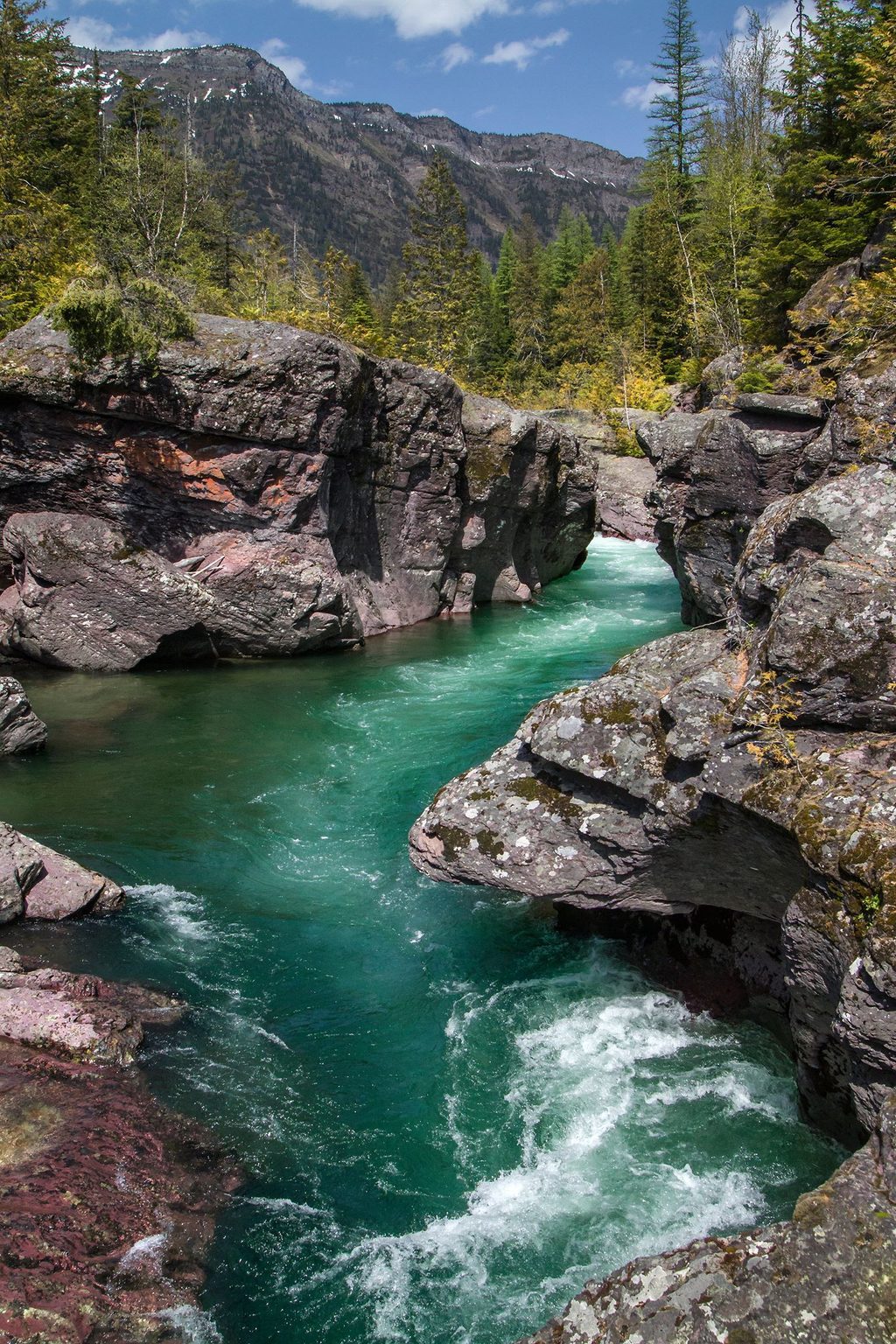 Upper McDonald Creek Trail, Glacier National Park