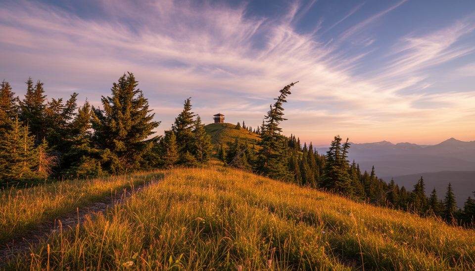 Huckleberry Mtn Interpretive, Glacier National Park