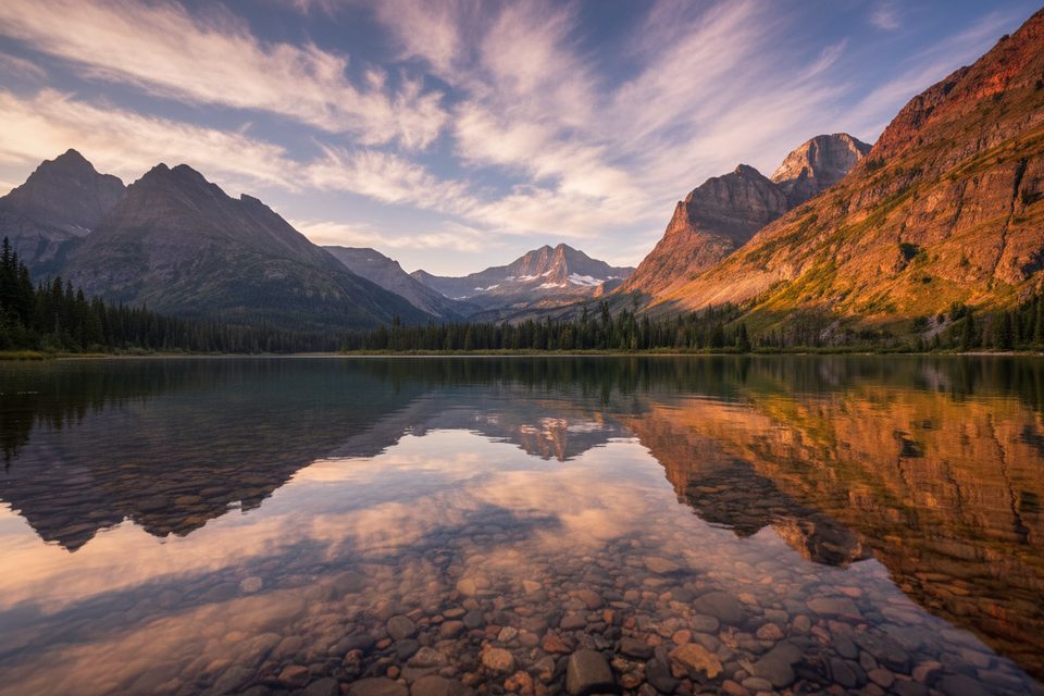 Red Eagle Lake, Glacier National Park