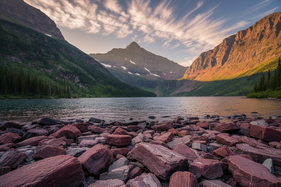 Twin Falls Trail, Glacier National Park