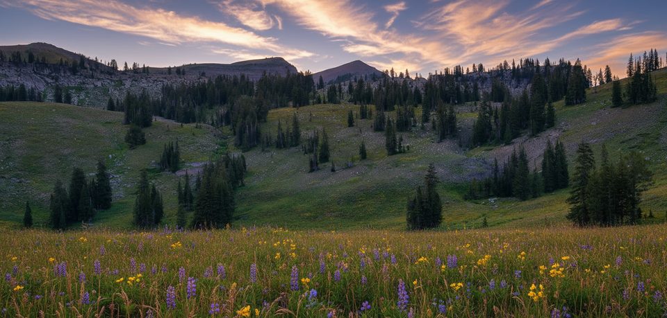 Middle Fork Granite Canyon Trail, Grand Teton National Park