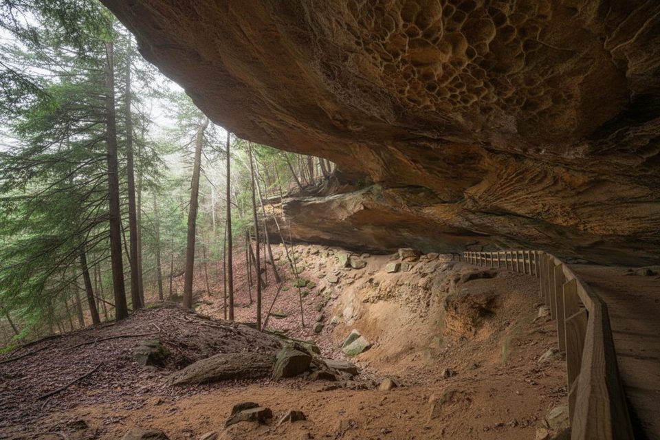Whispering Cave Trail, Hocking Hills State Park