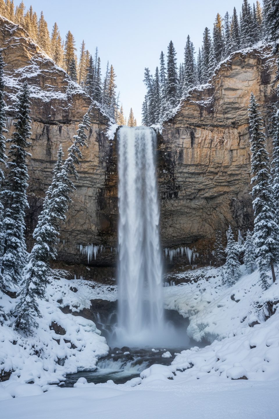 Panther Falls, Icefields Parkway (Highway 93)
