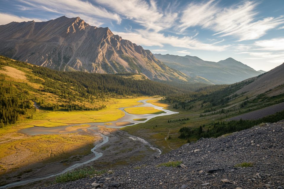 Nigel Pass Trail, Jasper National Park