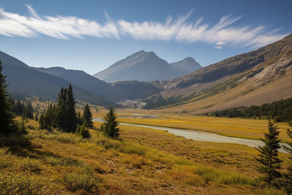 Poboktan Pass Trail, Jasper National Park