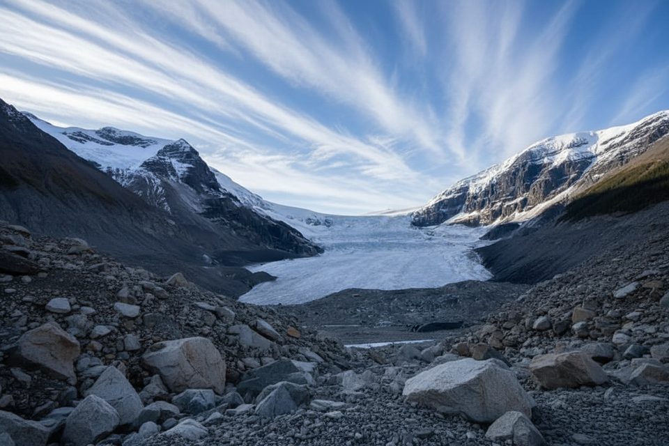 Athabasca Glacier Forefield Trail, Jasper National Park