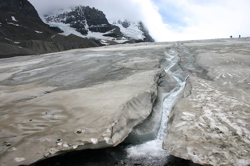 Toe of the Athabasca Glacier, Jasper National Park