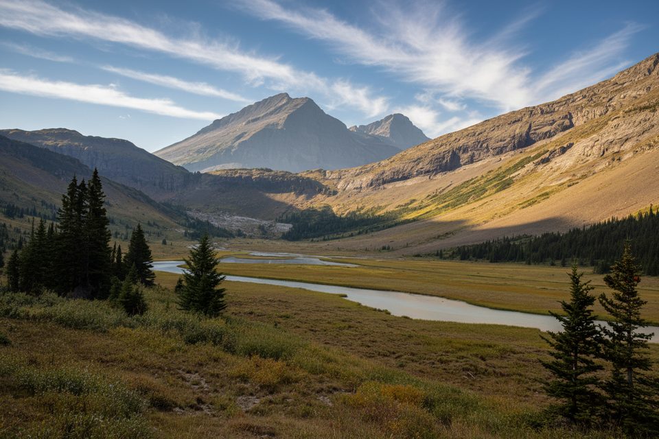 Poboktan Creek Trail, Jasper National Park