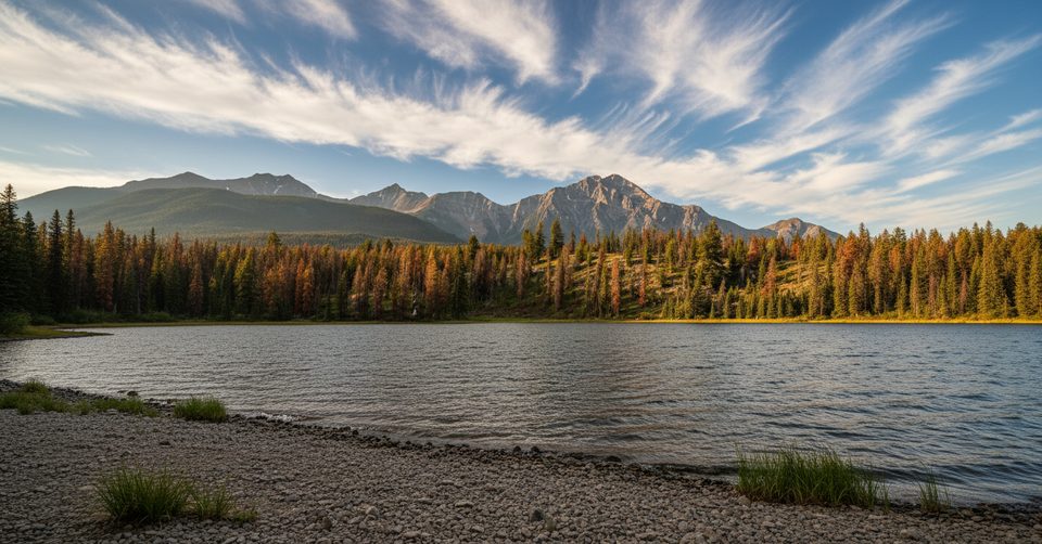 Mina and Riley Lakes Loop, Jasper National Park