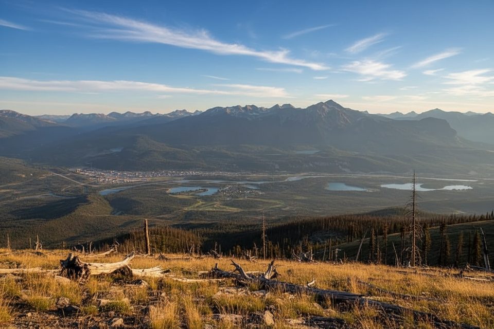 Signal Mountain Fire Road, Jasper National Park