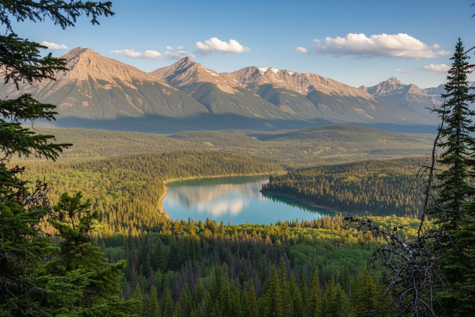 Pyramid Lookout Trail, Jasper National Park