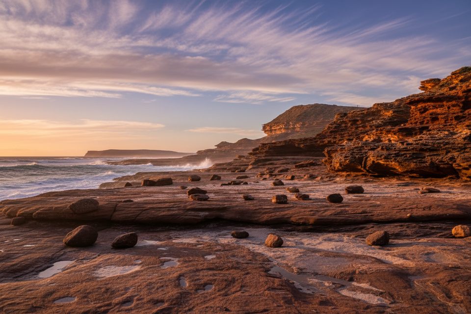 Mushroom Rock - Rainbow Valley Trail, Kalbarri National Park