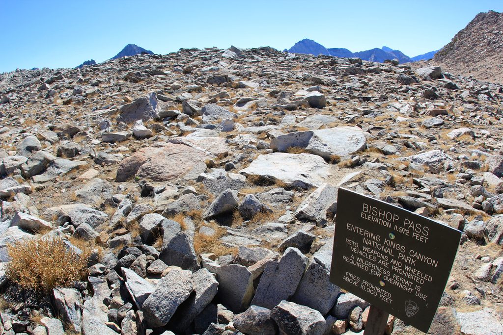 Bishop Pass Trail, Kings Canyon National Park