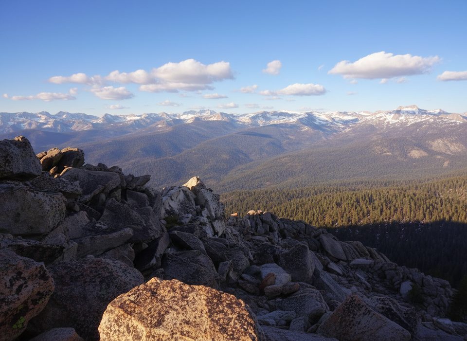 Mitchell Peak Trail, Kings Canyon National Park