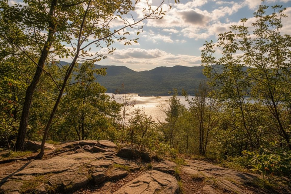 Deer Leap via Tongue Mountain Range Trail, Lake George NY