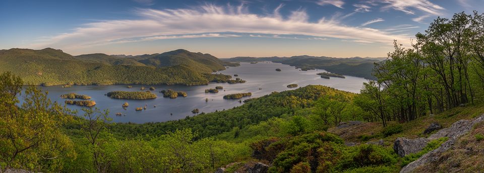 Tongue Mountain Range: French Point and First Peak Loop, Lake George NY