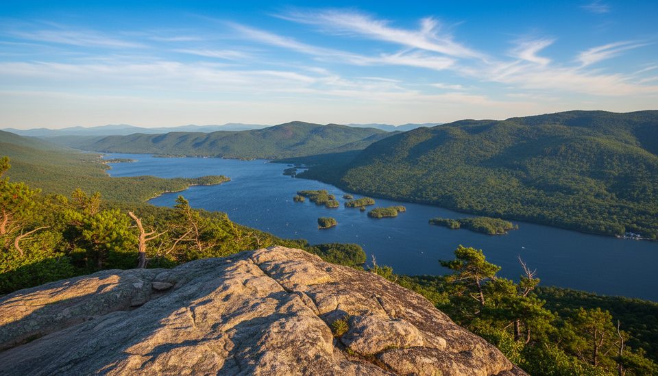 Fifth Peak Trail (Tongue Mountain Range), Lake George NY