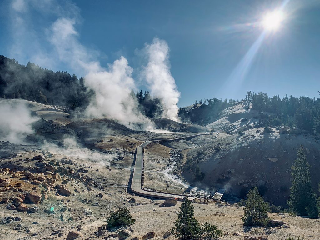 Bumpass Hell Trail, Lassen Volcanic National Park