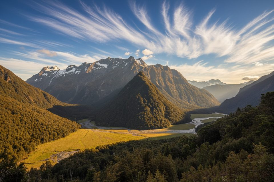 Routeburn Flats Track, Mount Aspiring National Park