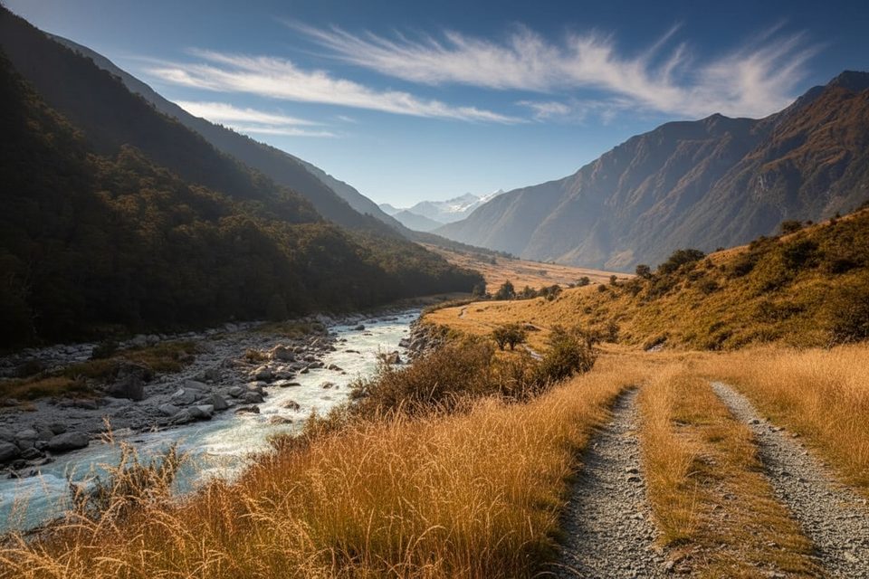 West Matukituki Valley Track (Raspberry Creek to Aspiring Hut), Mount Aspiring National Park