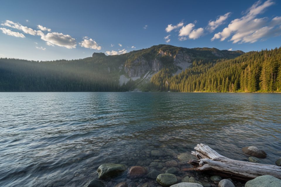 Mowich Lake Lakeshore Trail, Mount Rainier National Park
