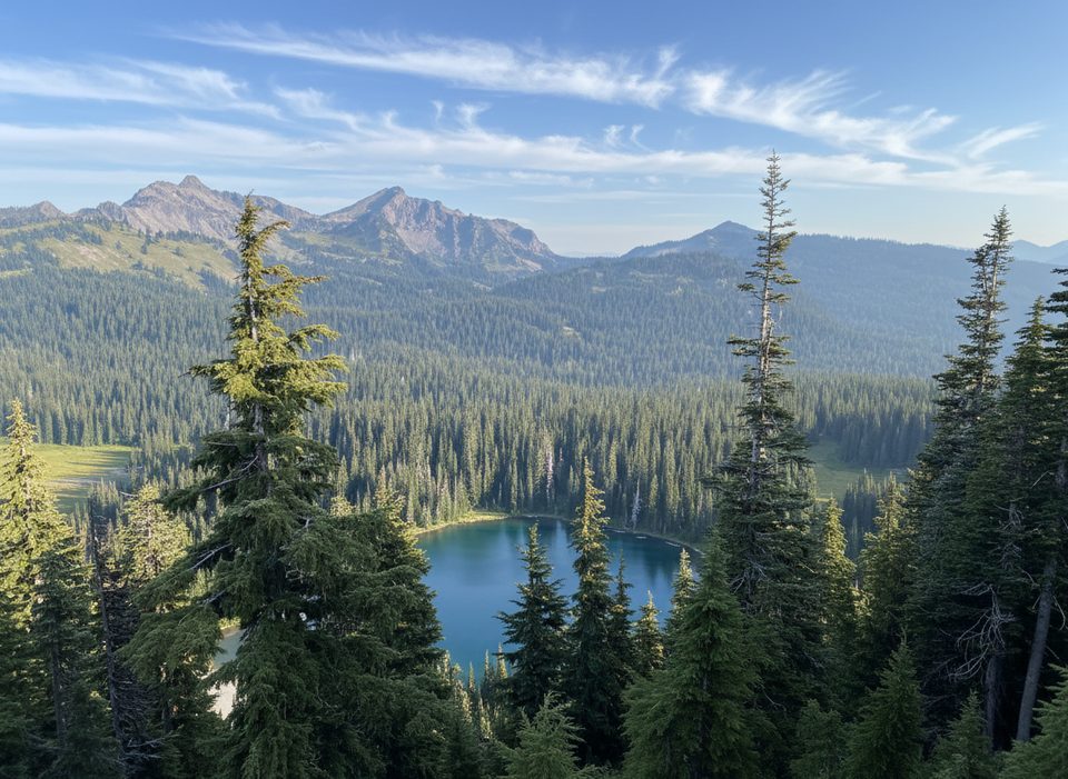 Sunrise Lake Trail, Mount Rainier National Park