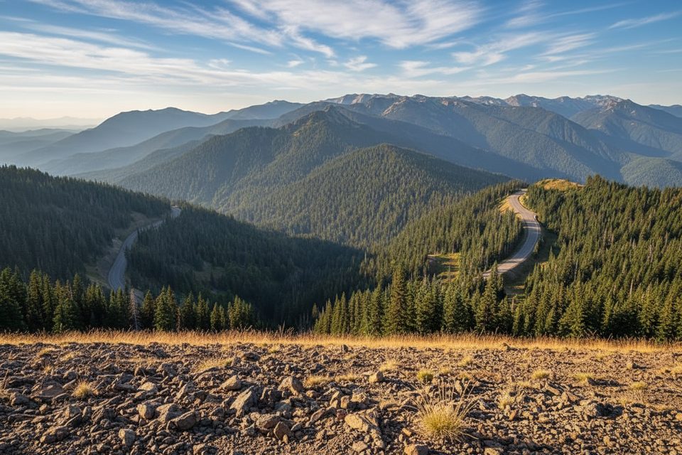 Sunrise Viewpoint Nature Trail, Olympic National Park