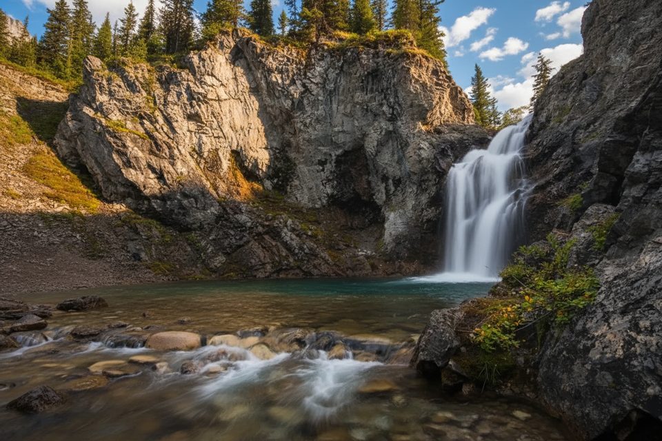 Edworthy Falls, Peter Lougheed Provincial Park