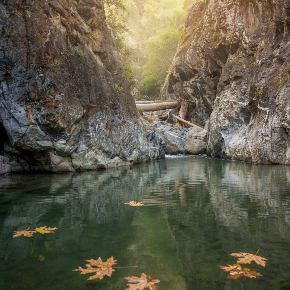 Big Sur River Gorge, Pfeiffer Big Sur State Park