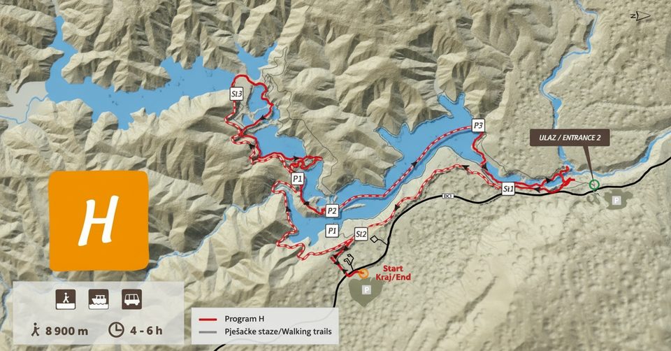 Route H, Plitvice Lakes National Park