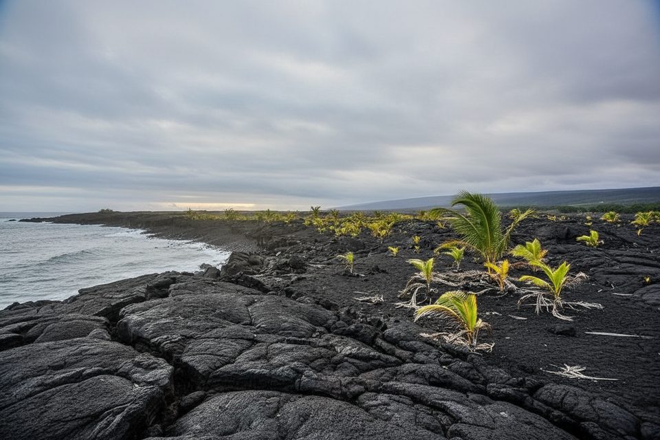 Kaimu–Kalapana New Beach Trail, Red Road (Kapoho–Kalapana Road), Hawaii