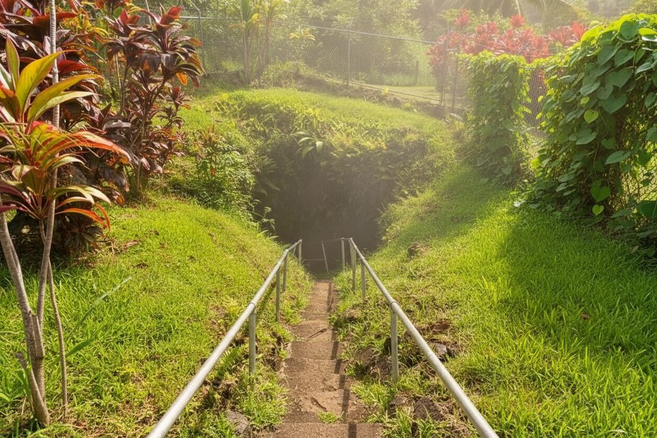 Hana Lava Tube (Kaʻelekū Cave) Trail, Road to Hana