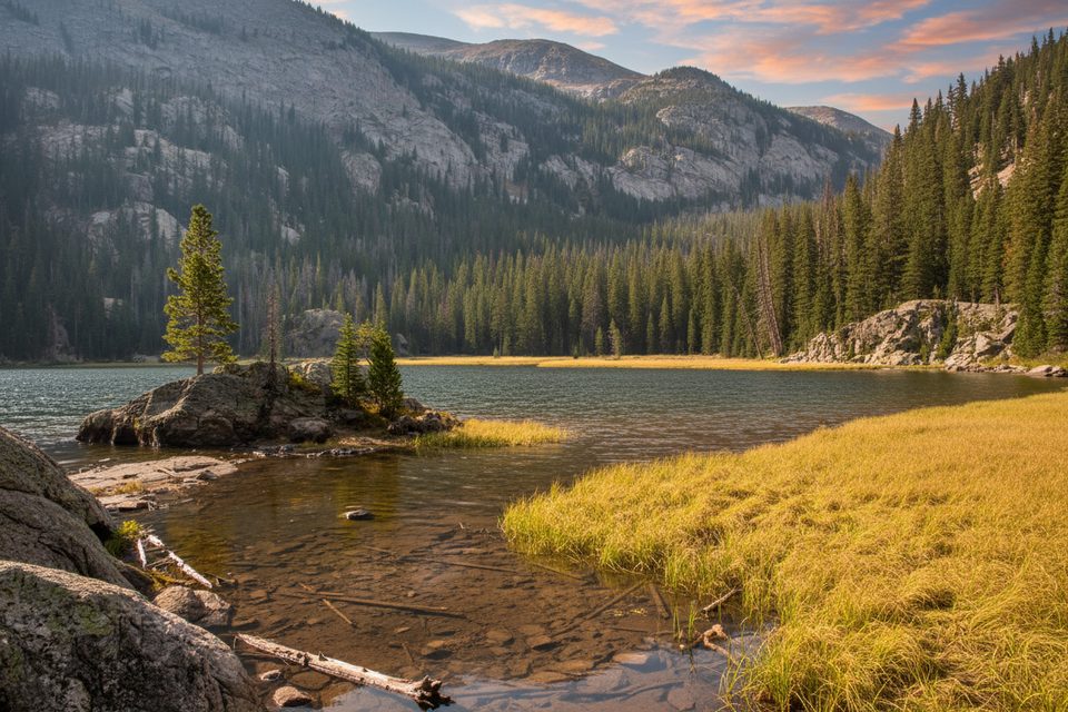 Lone Pine Lake, Rocky Mountain National Park