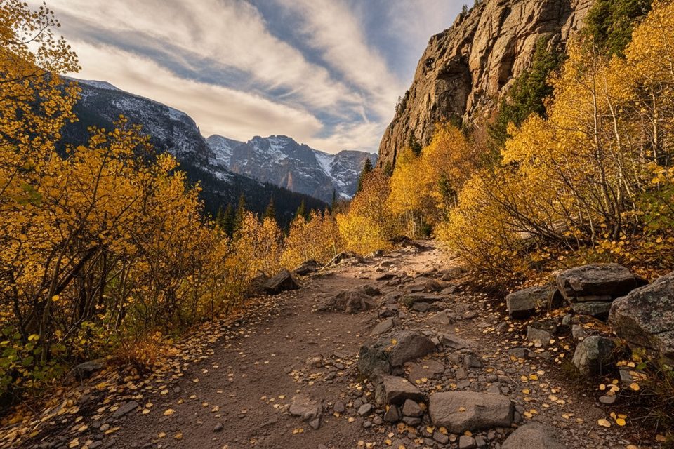 Haiyaha Cutoff Trail, Rocky Mountain National Park