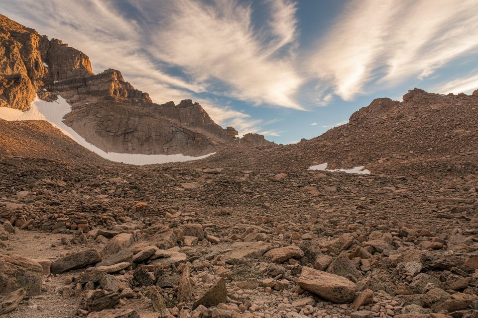 Longs Peak Trail (The Boulderfield), Rocky Mountain National Park