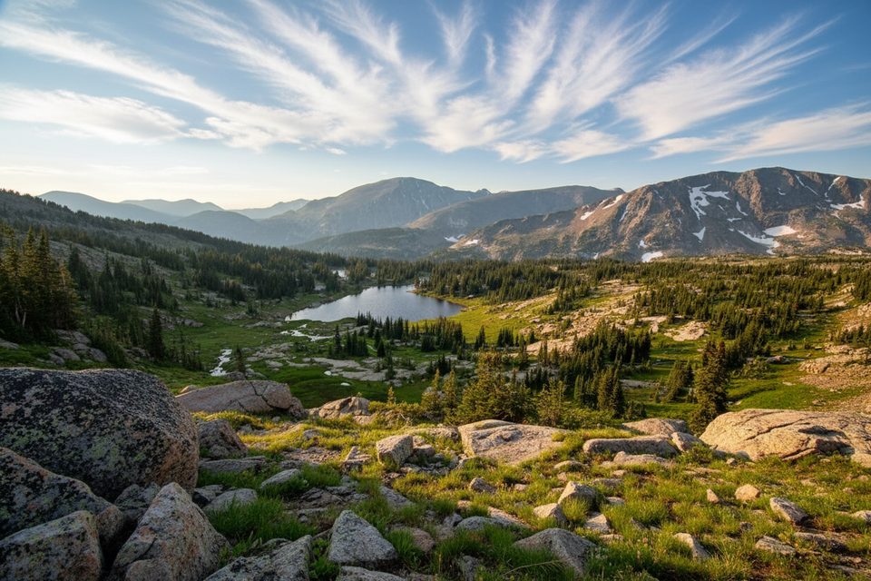 Lion Lake No. 1, Rocky Mountain National Park