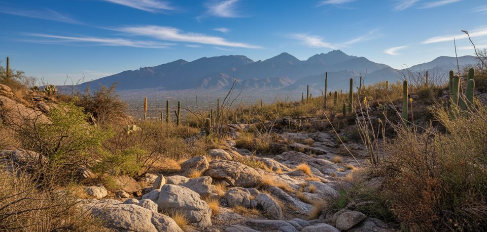Bridal Wreath Falls Trail, Saguaro National Park