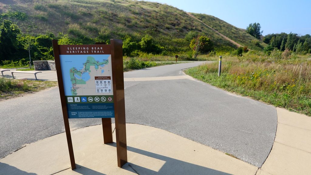Sleeping Bear Heritage Trail, Sleeping Bear Dunes National Lakeshore