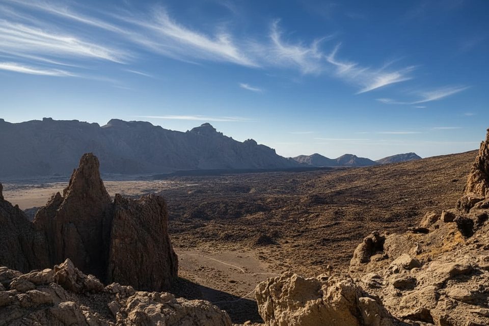 Los Regatones Negros Trail, Teide National Park