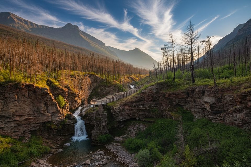 Snowshoe Trail, Waterton Lakes National Park