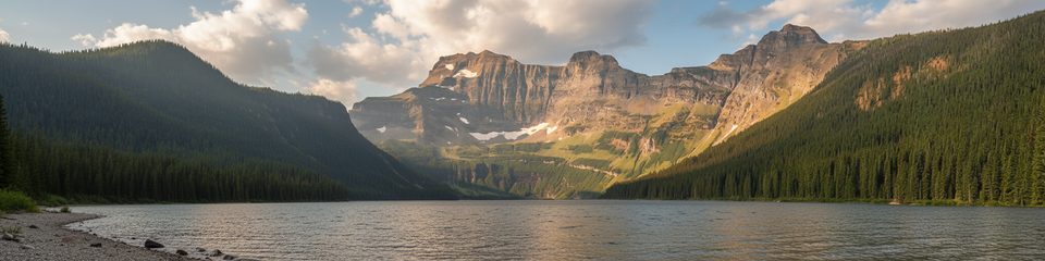 Cameron Lake Shoreline, Waterton Lakes National Park