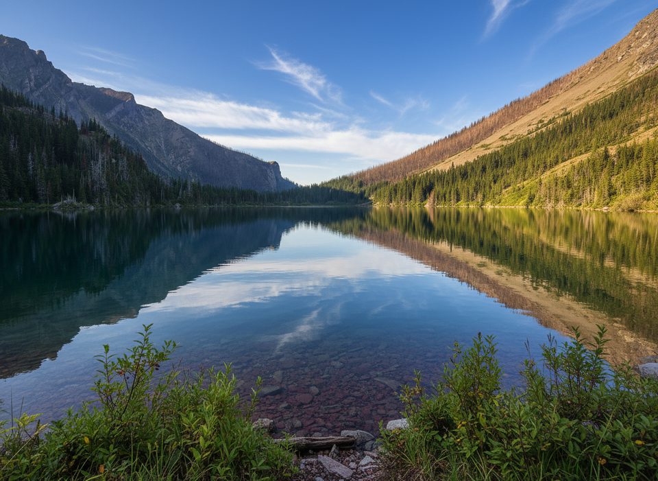 Bertha Lake, Waterton Lakes National Park
