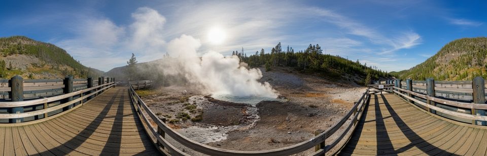 Beryl Spring Boardwalk, Yellowstone National Park