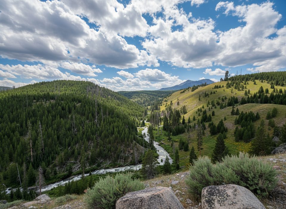 Trilobite Lake, Yellowstone National Park
