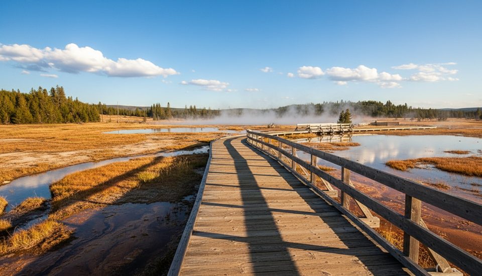 Firehole Lake Drive Boardwalks, Yellowstone National Park