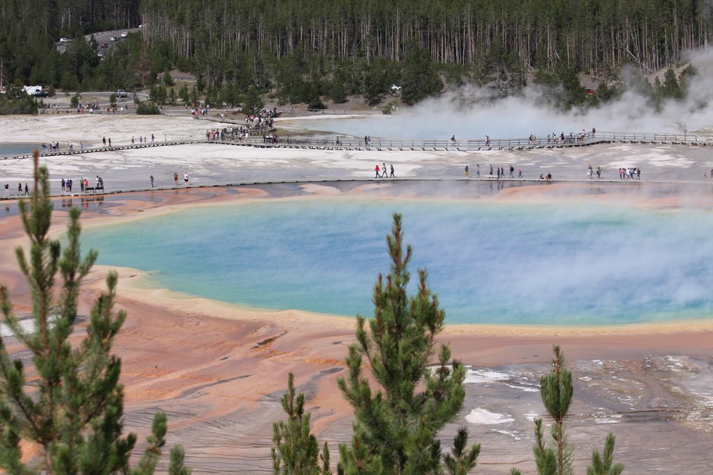 Grand Prismatic Overlook Trail, Yellowstone National Park