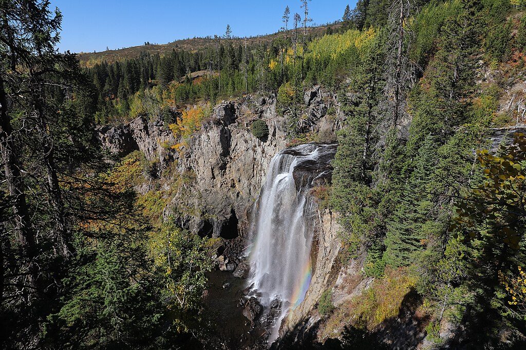Dunanda Falls via Bechler Meadows, Yellowstone National Park