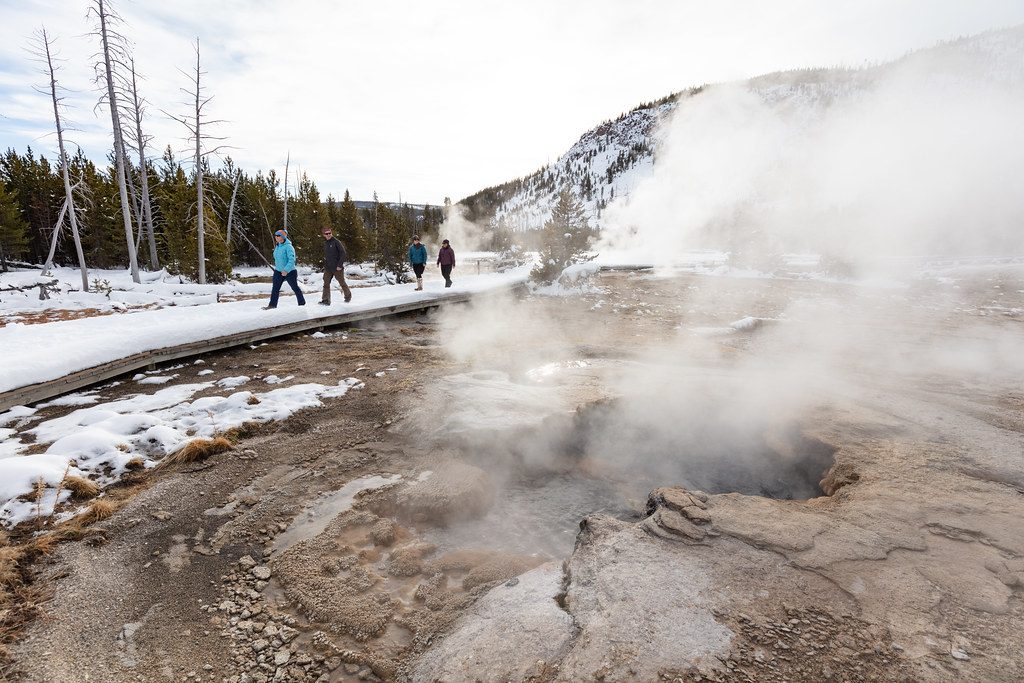 Black Sand Basin Boardwalk, Yellowstone National Park