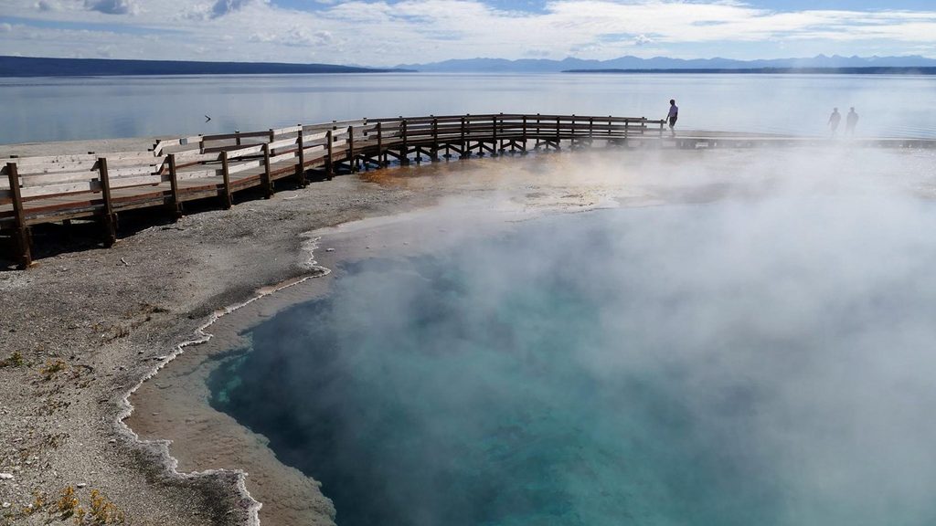 West Thumb Geyser Basin Trail, Yellowstone National Park